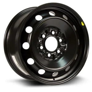 RTX Wheels – Steel Wheel – Black – 17″x7.5″ 42mm – All weather Wheels – X47756